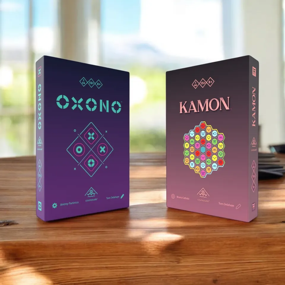 Cosmoludo Débutant Spiele-Set Kamon Oxono 2er-Set Familie