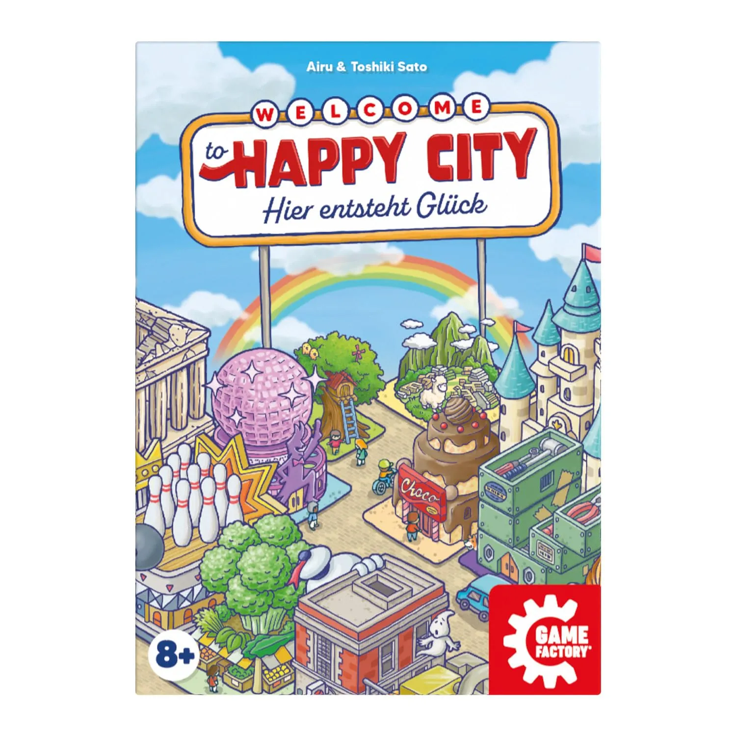 Game Factory Happy City Legespiel 2-5 Spieler
