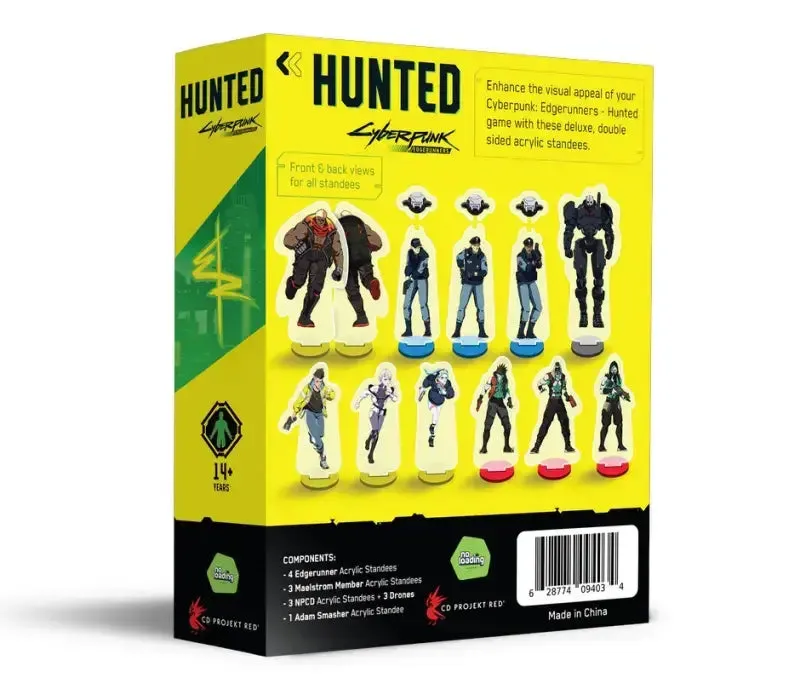 Koalla Cyberpunk Hunted Acryl-Aufsteller 11 Charaktere Premium