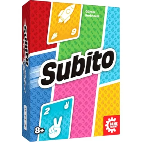 Game Factory Subito 646064 Kartenspiel 2-4 Spieler schnell