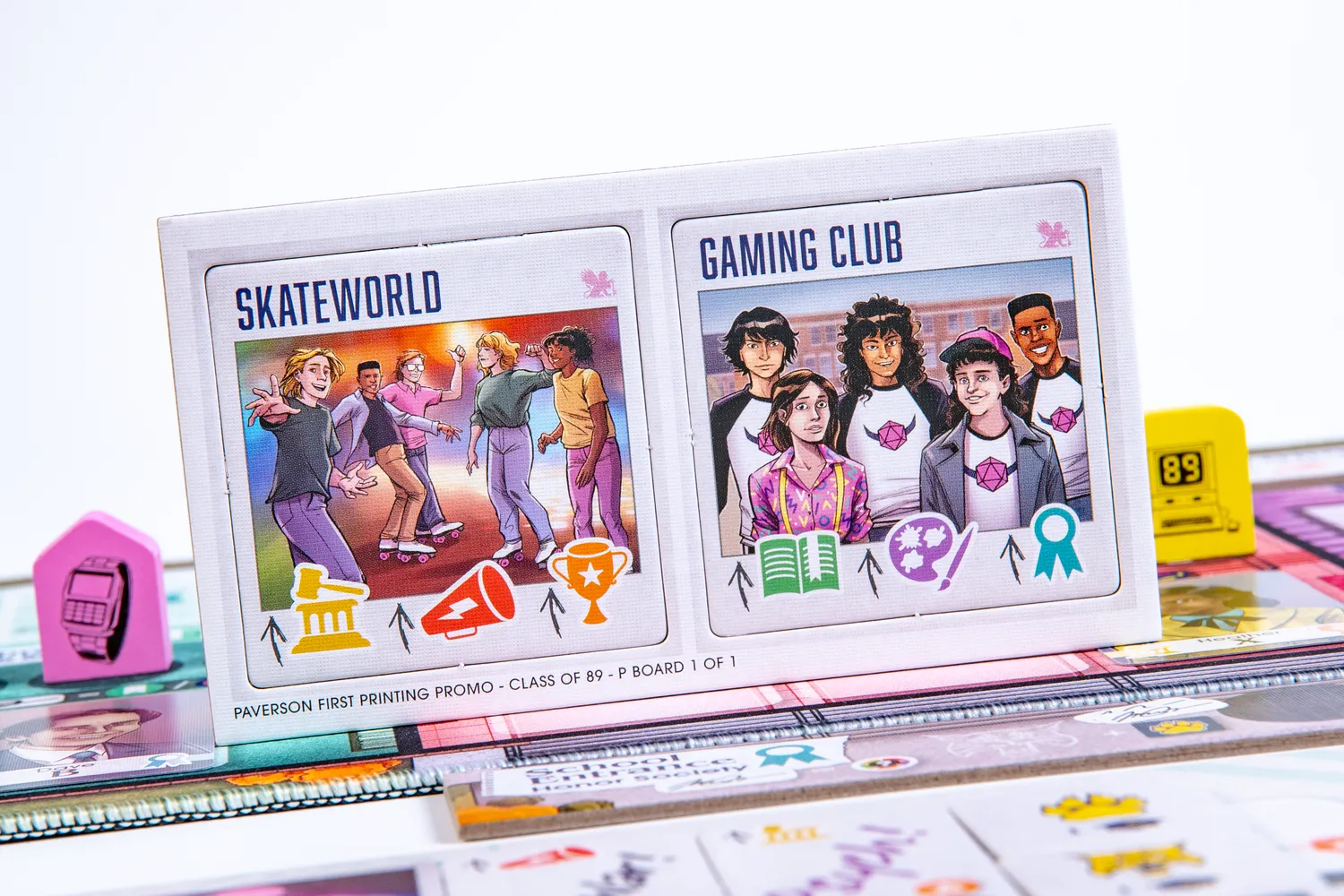 Paverson Games Class of '89 Brettspiel mit Promo-Tiles