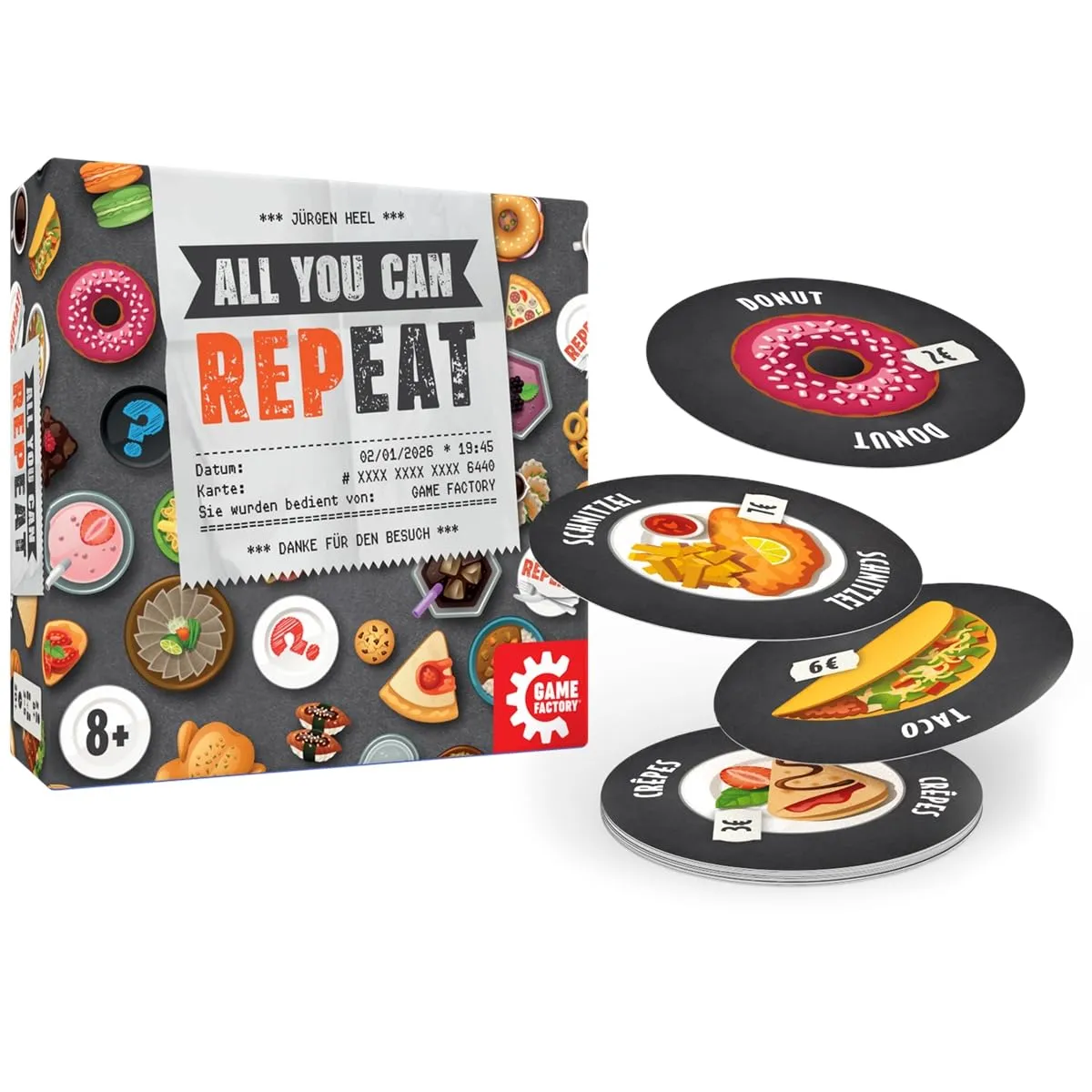 Game Factory All You Can Repeat 646032 Kartenspiel Gedächtnis