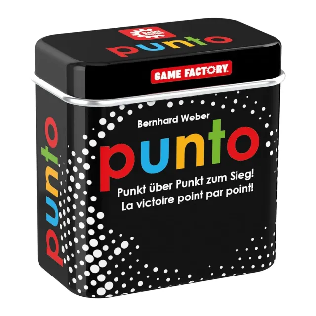 Game Factory Punto Kartenspiel in Metalldose ab 7 Jahren