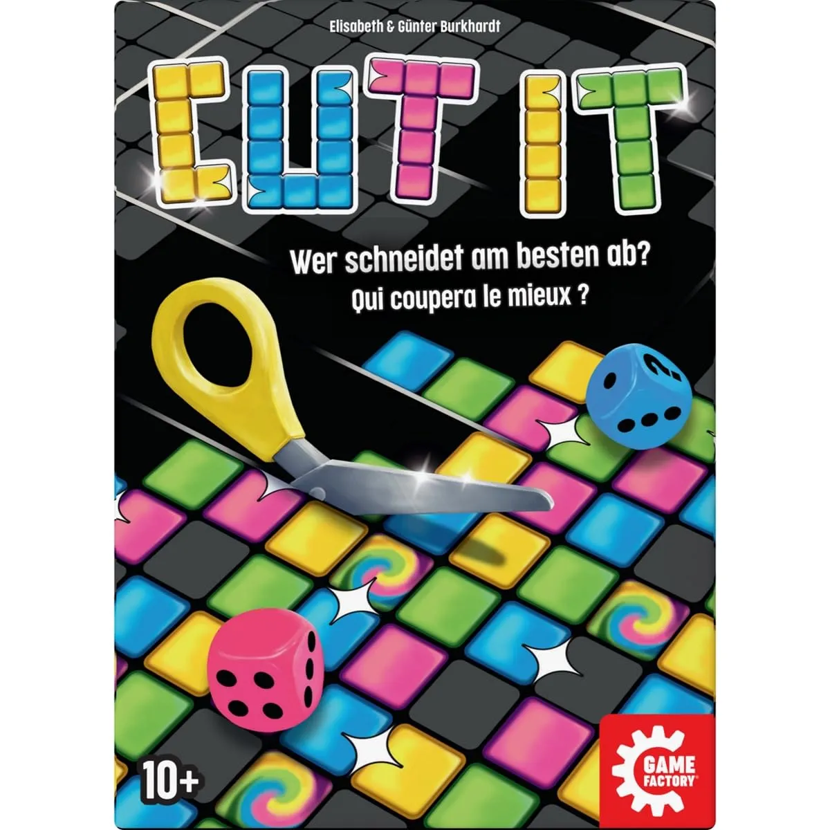 Game Factory Cut it 646063 Würfelspiel mit Schere