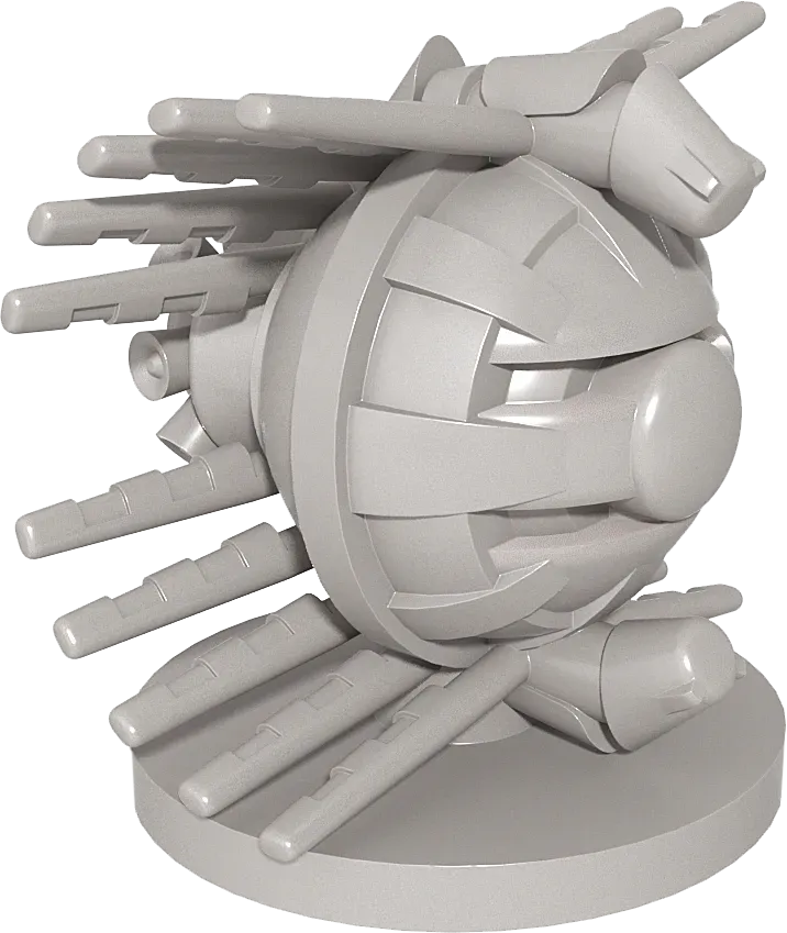 Pendragon Game Studio Starship Interstellar Governative Probe Miniatur