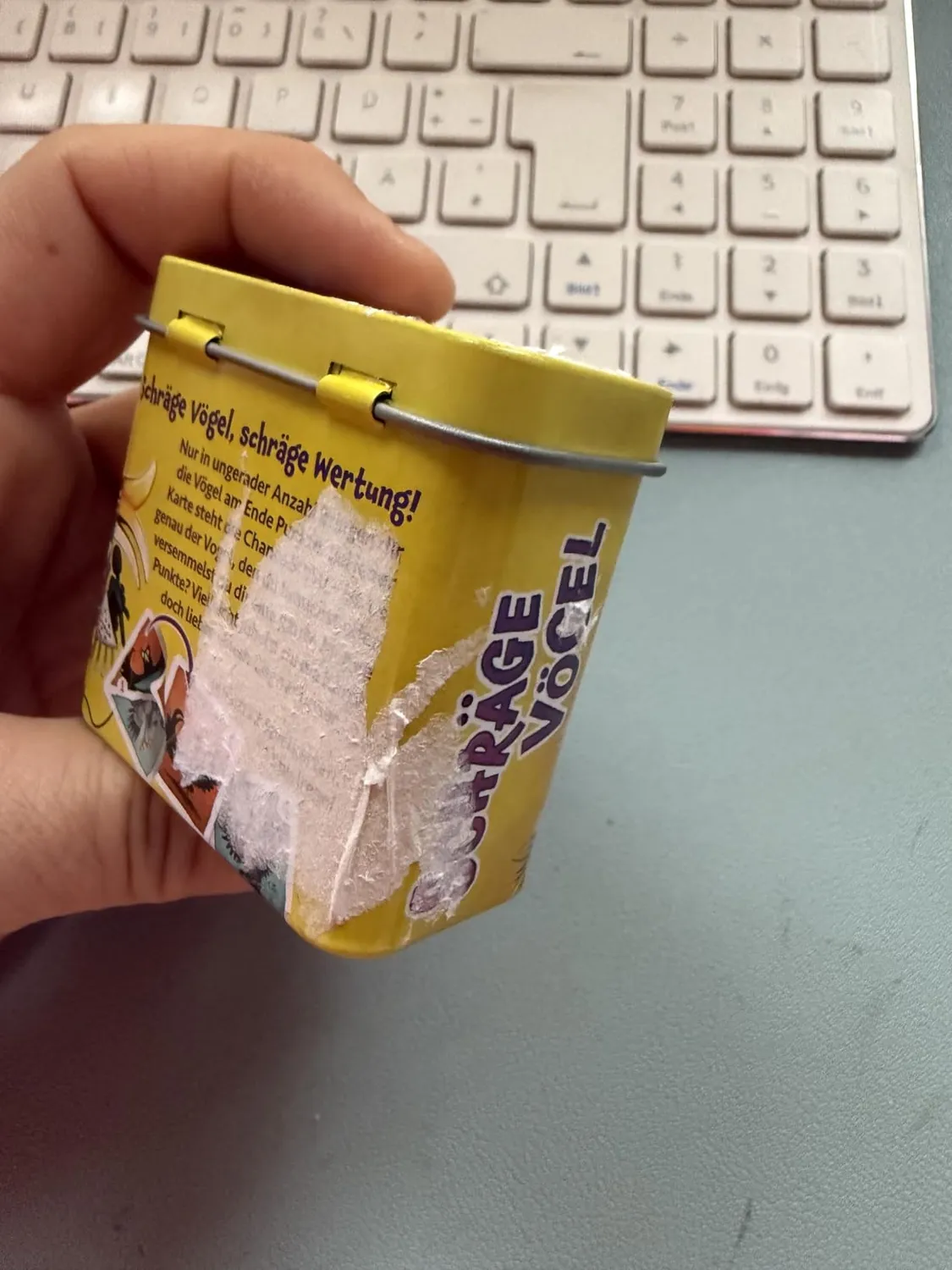Game Factory Schräge Vögel 646091 Kartenspiel Minidose