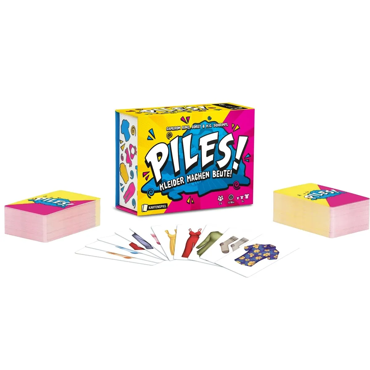 Game Factory Piles 646073 Kartenspiel Sammelspiel schnell