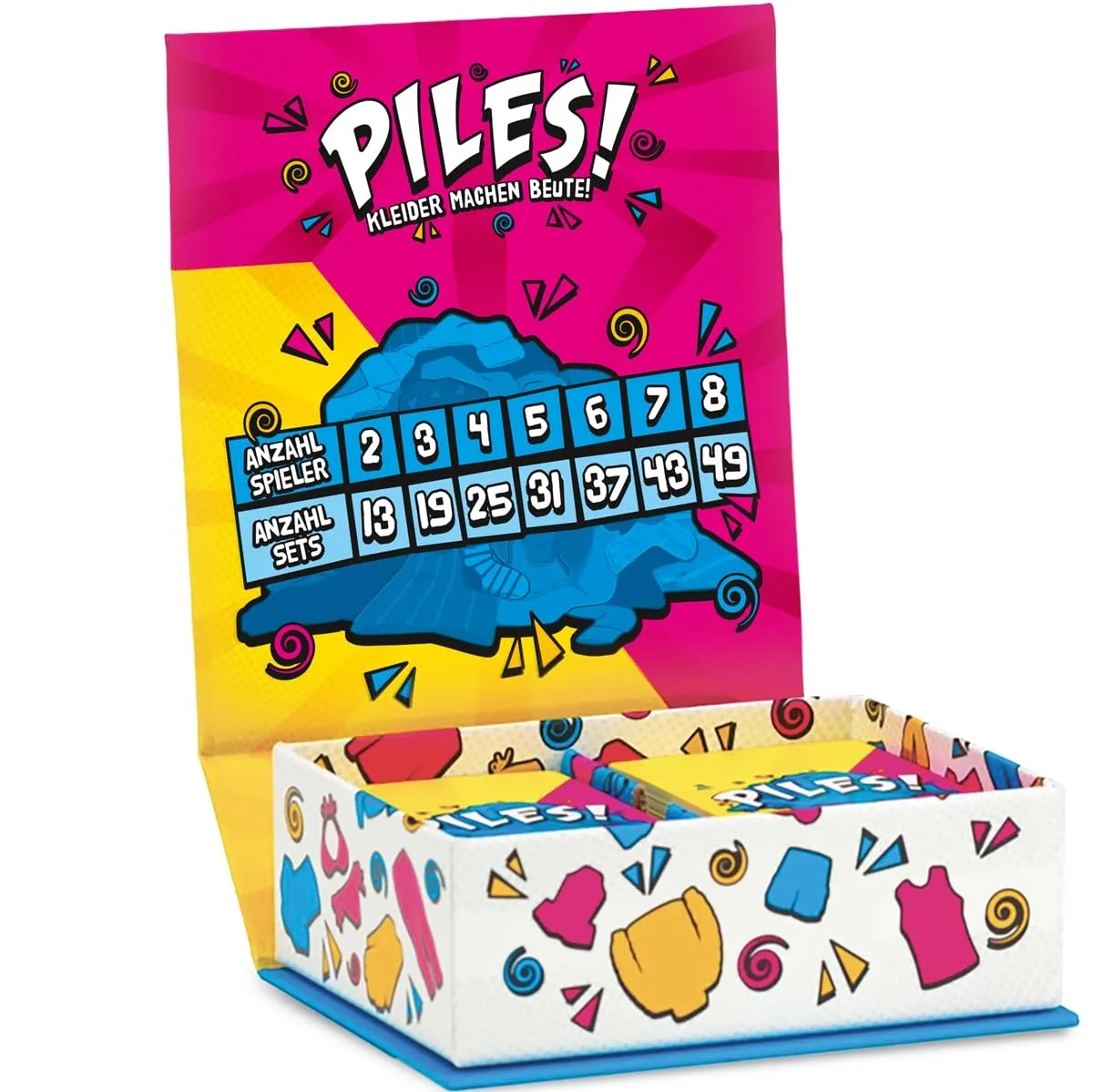 Game Factory Piles 646073 Kartenspiel Sammelspiel schnell