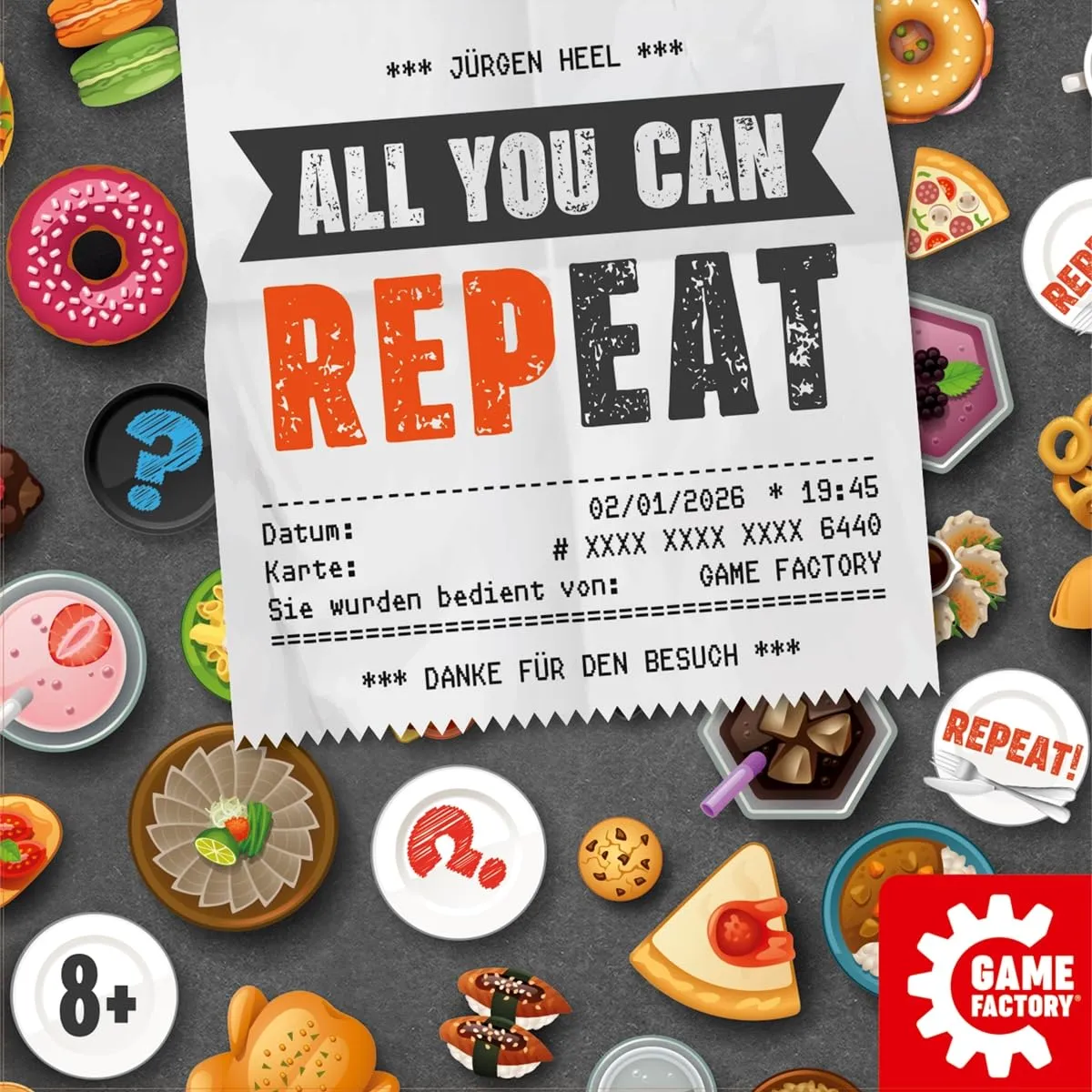 Game Factory All You Can Repeat 646032 Kartenspiel Gedächtnis