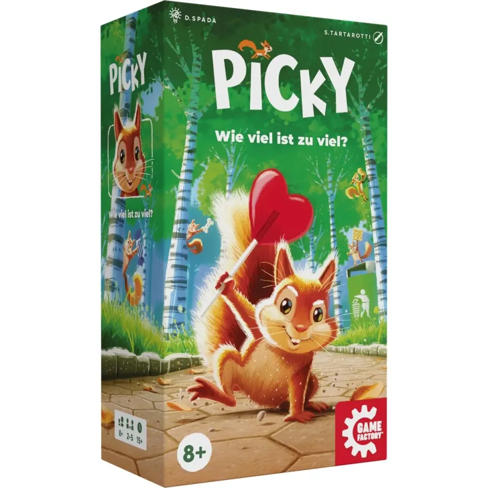 Game Factory Picky Fluffy Animals Merkspiel ab 8 Jahren Familie