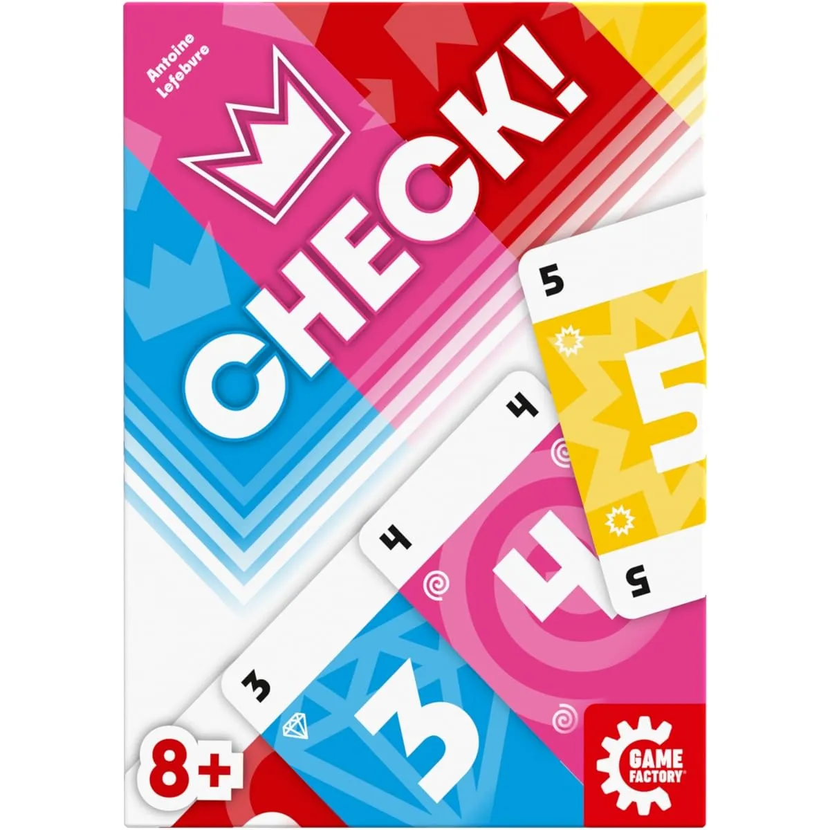 Game Factory Check Kartenspiel Grundspiel 2-4 Spieler Bonusfarbe