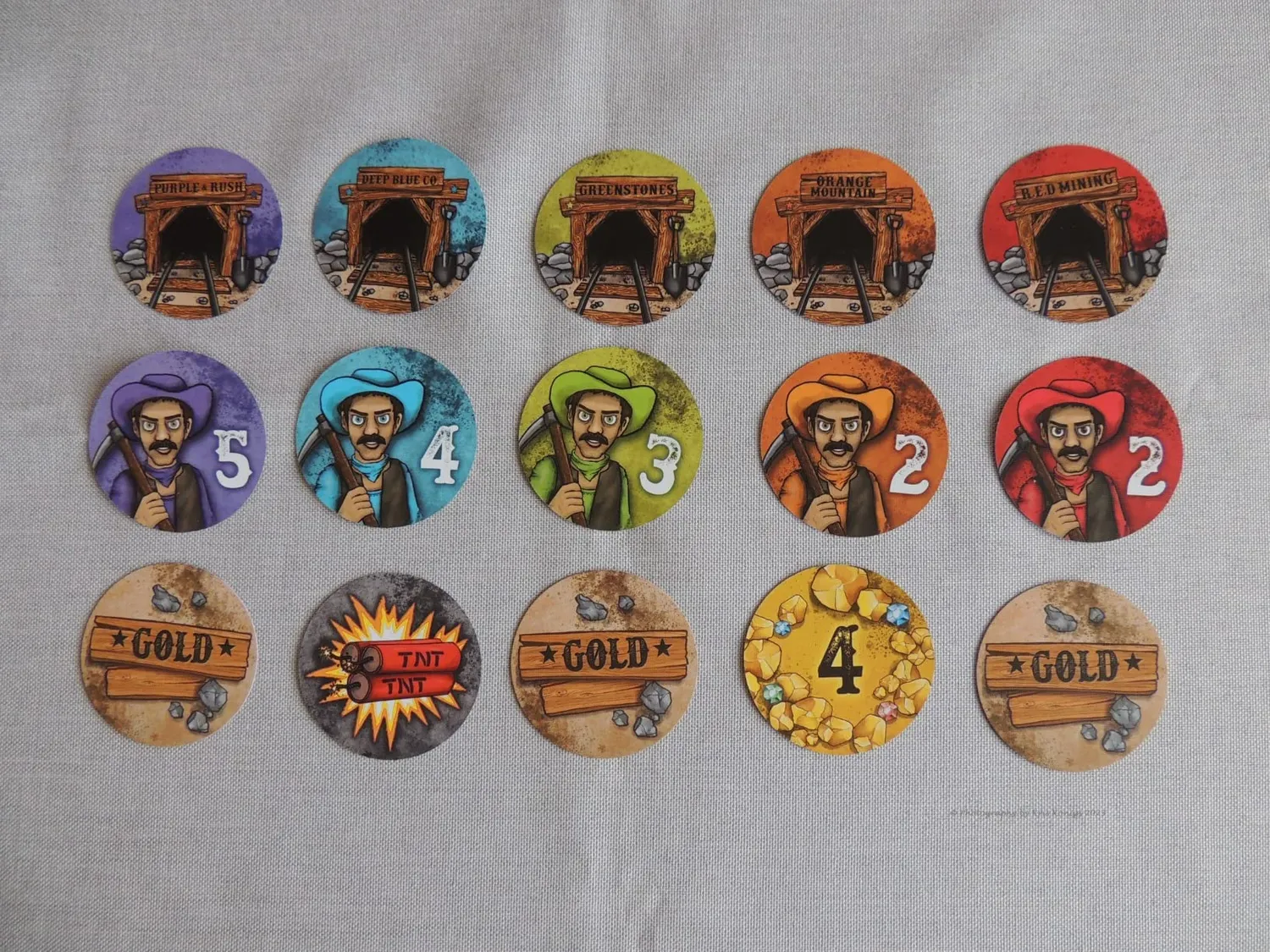 Game Factory Gold Kartenspiel runde Karten ab 6 Jahren