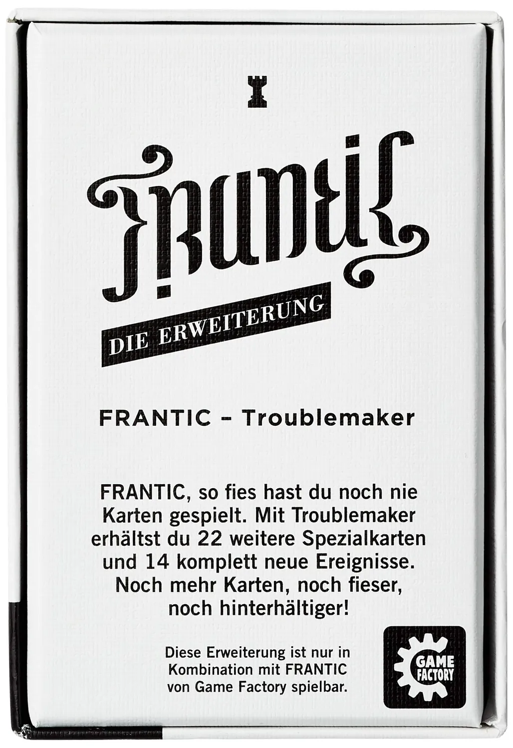 Game Factory Frantic Troublemaker Erweiterung ab 12 Jahren