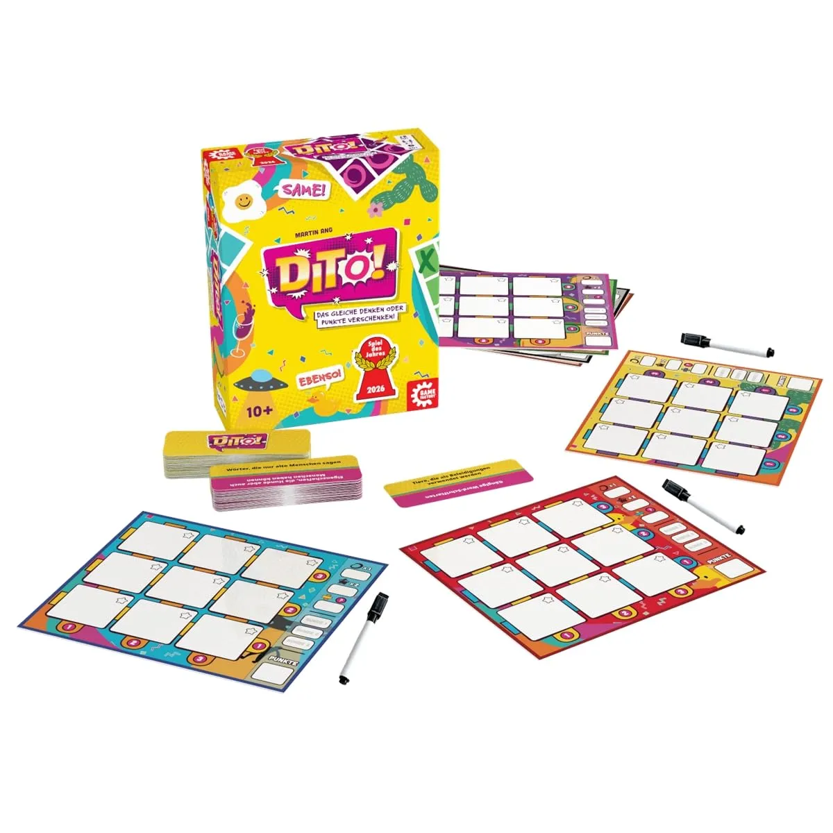 Game Factory Dito 646031 Partyspiel Wortspiel