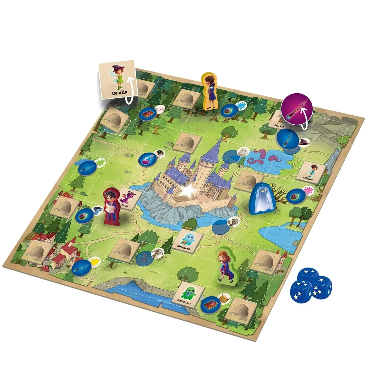 Game Factory Verflixt Verzaubert Deduktionsspiel 2-4 Spieler