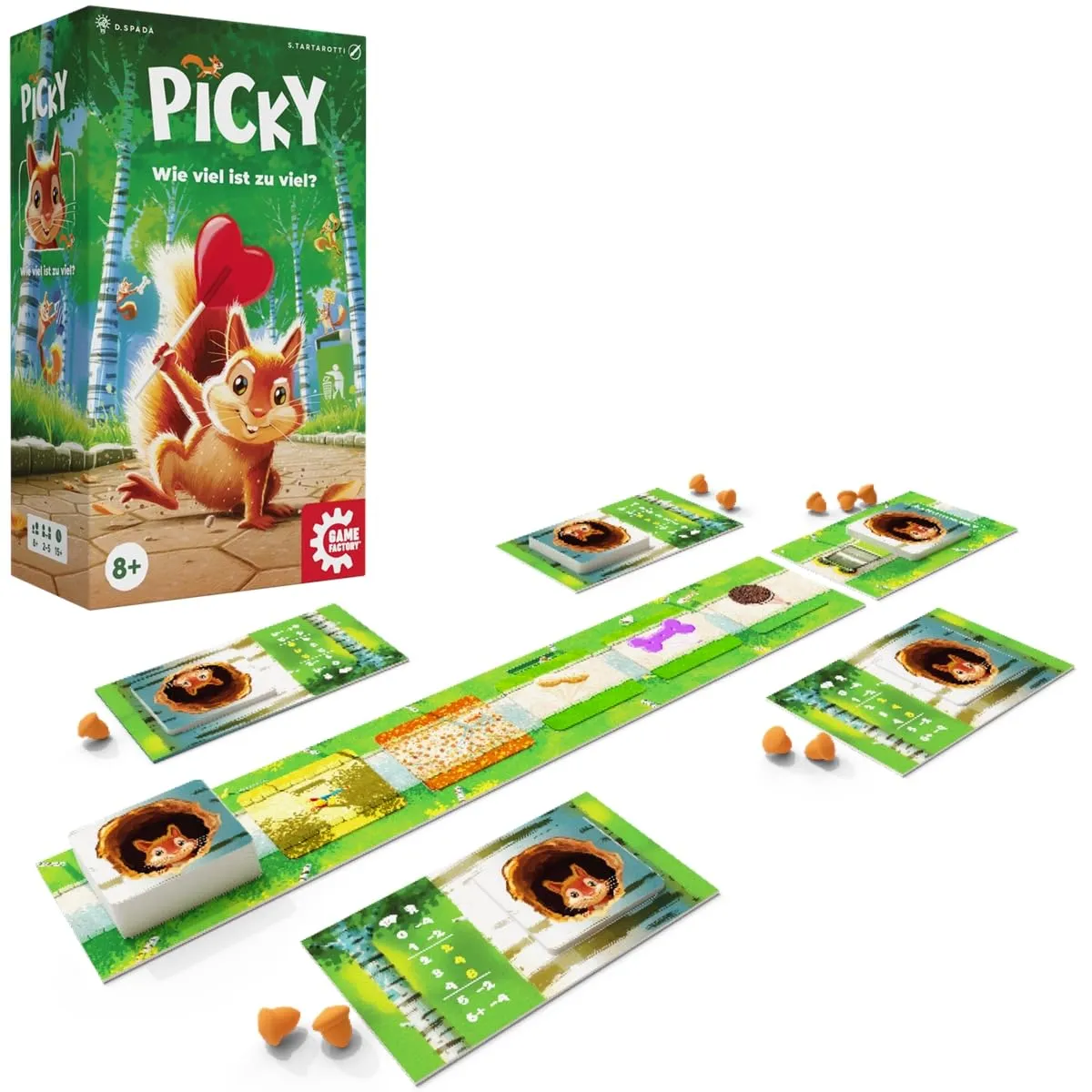 Game Factory Picky Fluffy Animals Merkspiel ab 8 Jahren Familie