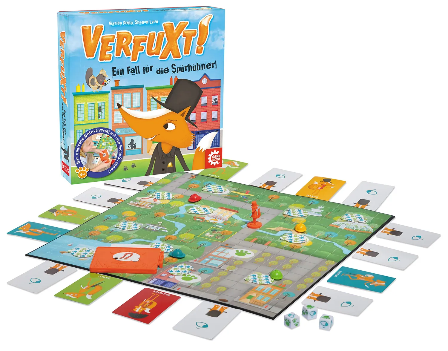 Game Factory Verfuxt Detektivspiel ab 6 Jahren kooperativ