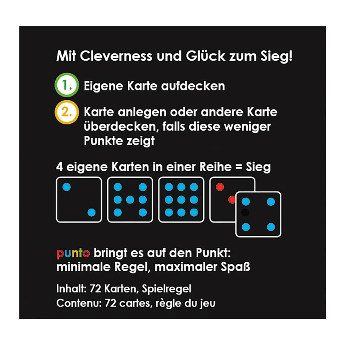 Game Factory Punto Kartenspiel in Metalldose ab 7 Jahren