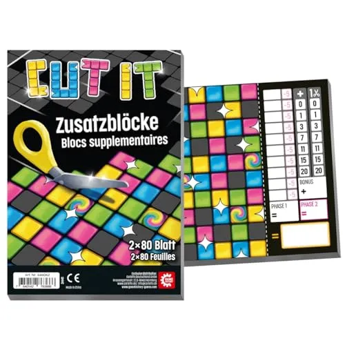 Game Factory Cut it Zusatzblöcke 646062 2er-Set Ersatzblöcke