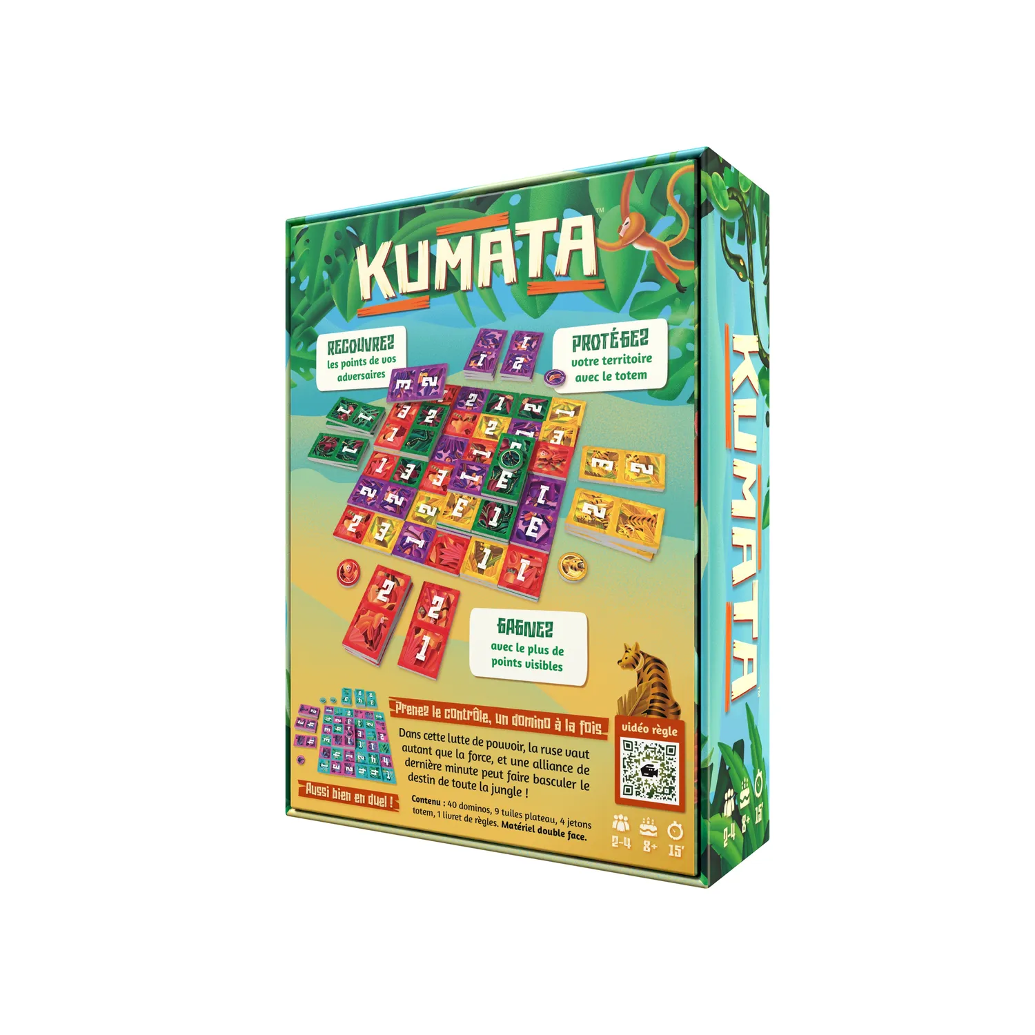 Cosmoludo Kumata Dominospiel hoch stapeln
