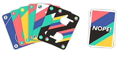 Game Factory Nope! Kartenspiel Retro-Edition