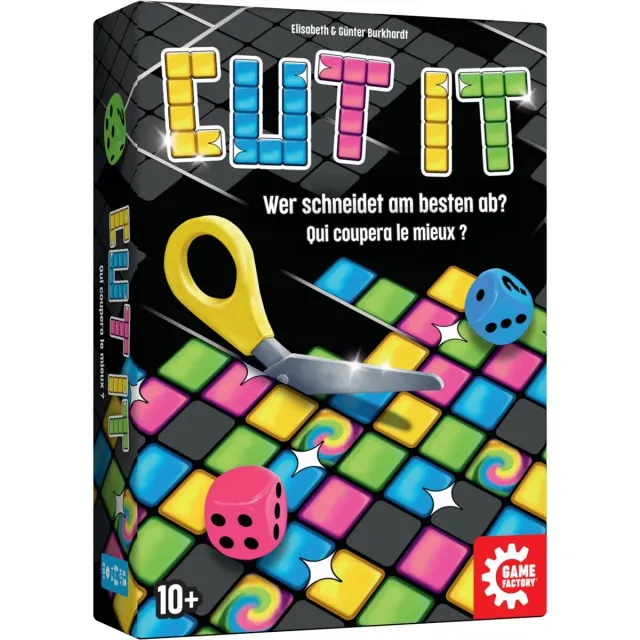 Game Factory Cut it 646063 Würfelspiel mit Schere