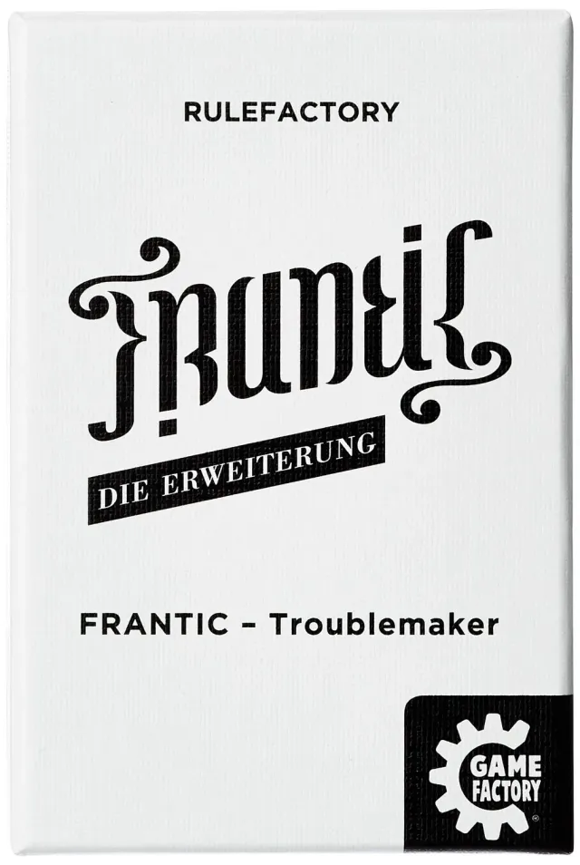 Game Factory Frantic Troublemaker Erweiterung ab 12 Jahren