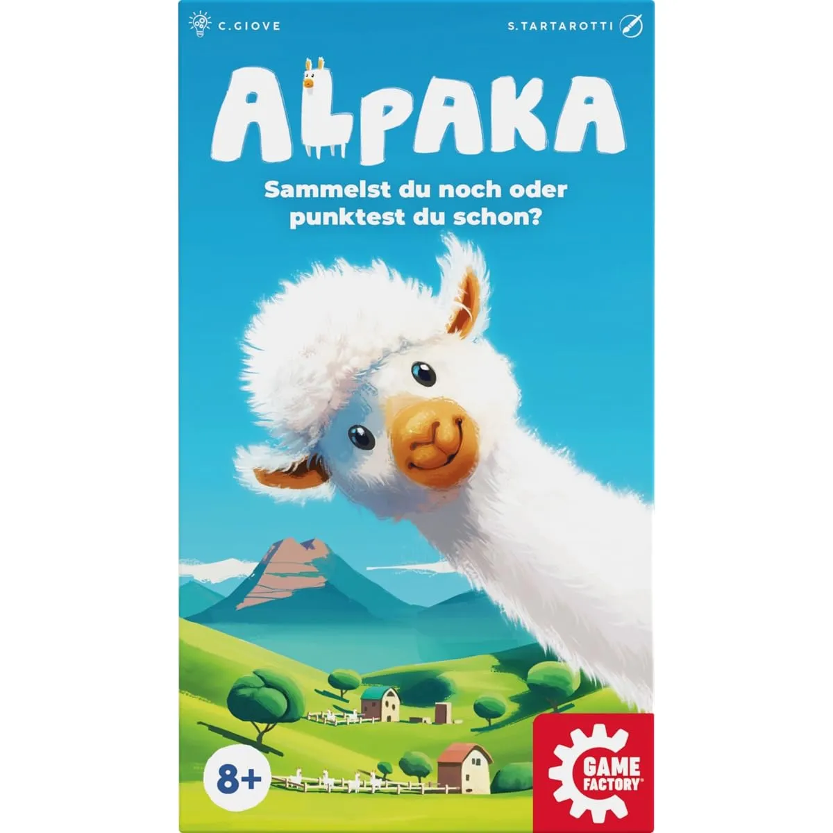 Game Factory Alpaka Fluffy Animals Deckbauspiel