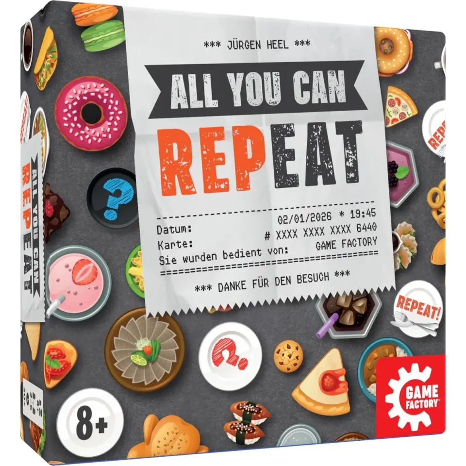 Game Factory All You Can Repeat 646032 Kartenspiel Gedächtnis