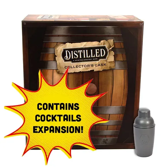 Paverson Distilled Collector's Cask + Cocktails Sammlerbox Bundle
