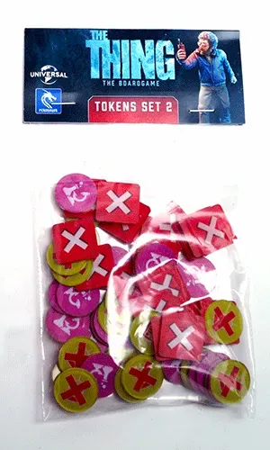 Pendragon Game Studio The Thing Token-Set 2 Plexiglas 60 Teile