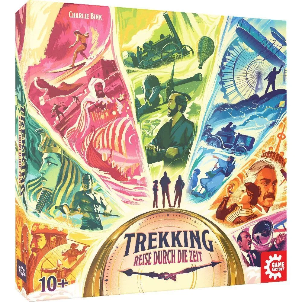 Game Factory Trekking Reise durch die Zeit Gesellschaftsspiel