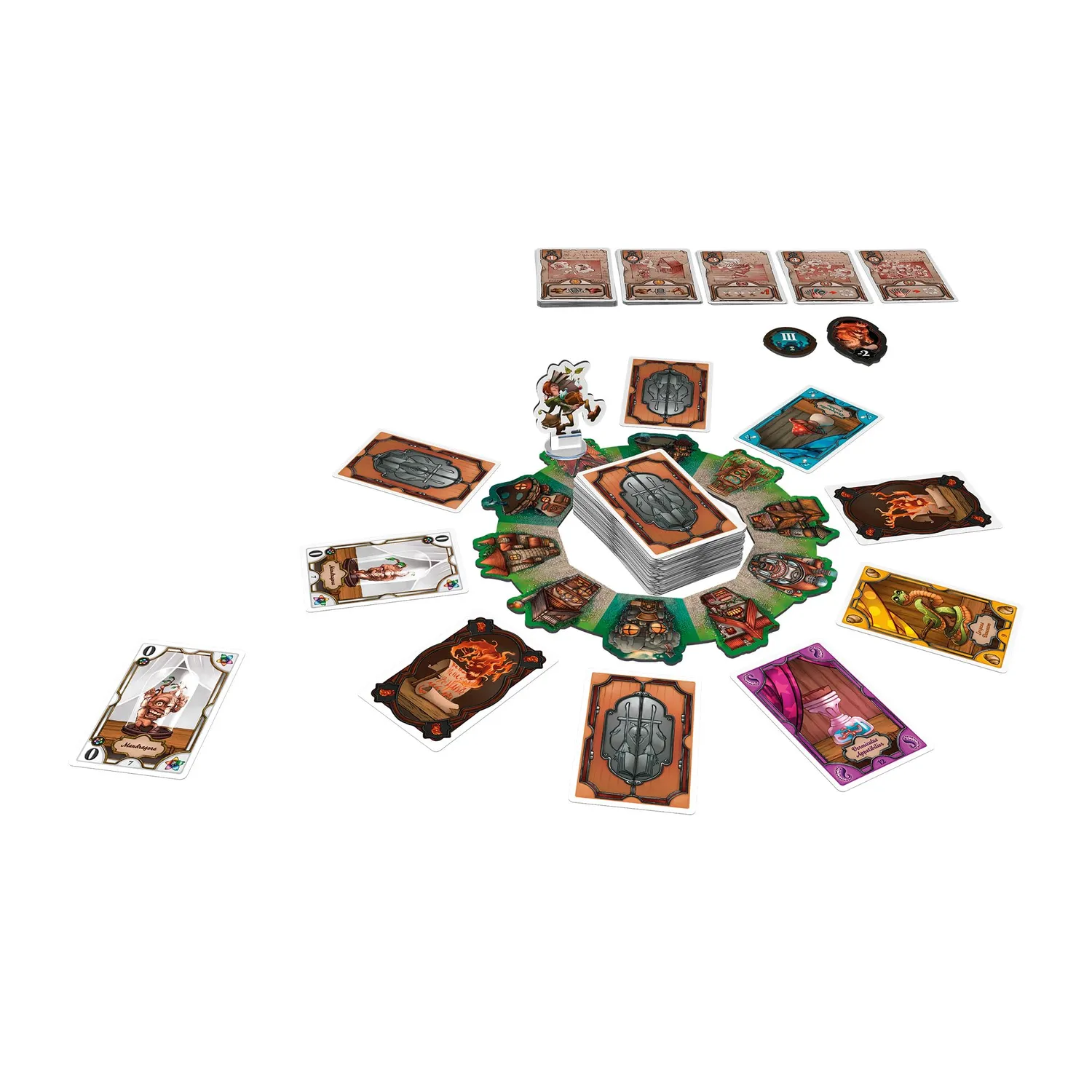 Game Factory Mandragora Familienspiel Wettstreit der Zauberer
