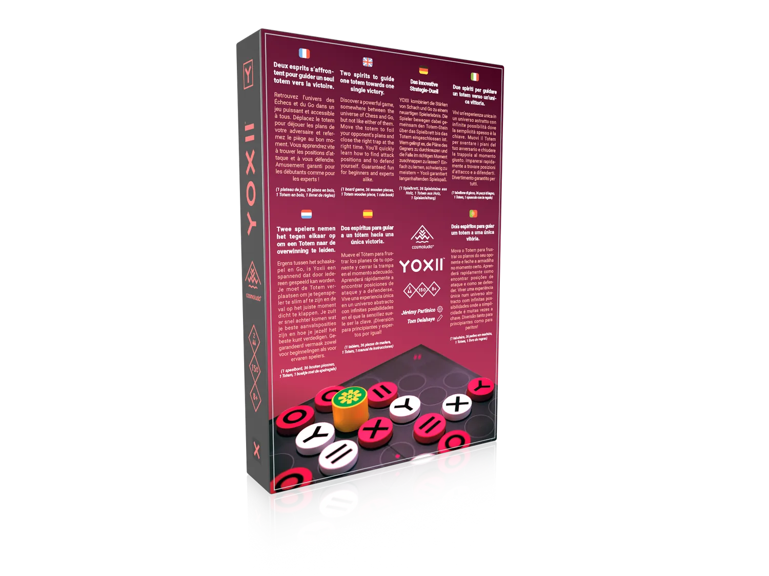 Cosmoludo Yoxii Brettspiel Strategiespiel Totem
