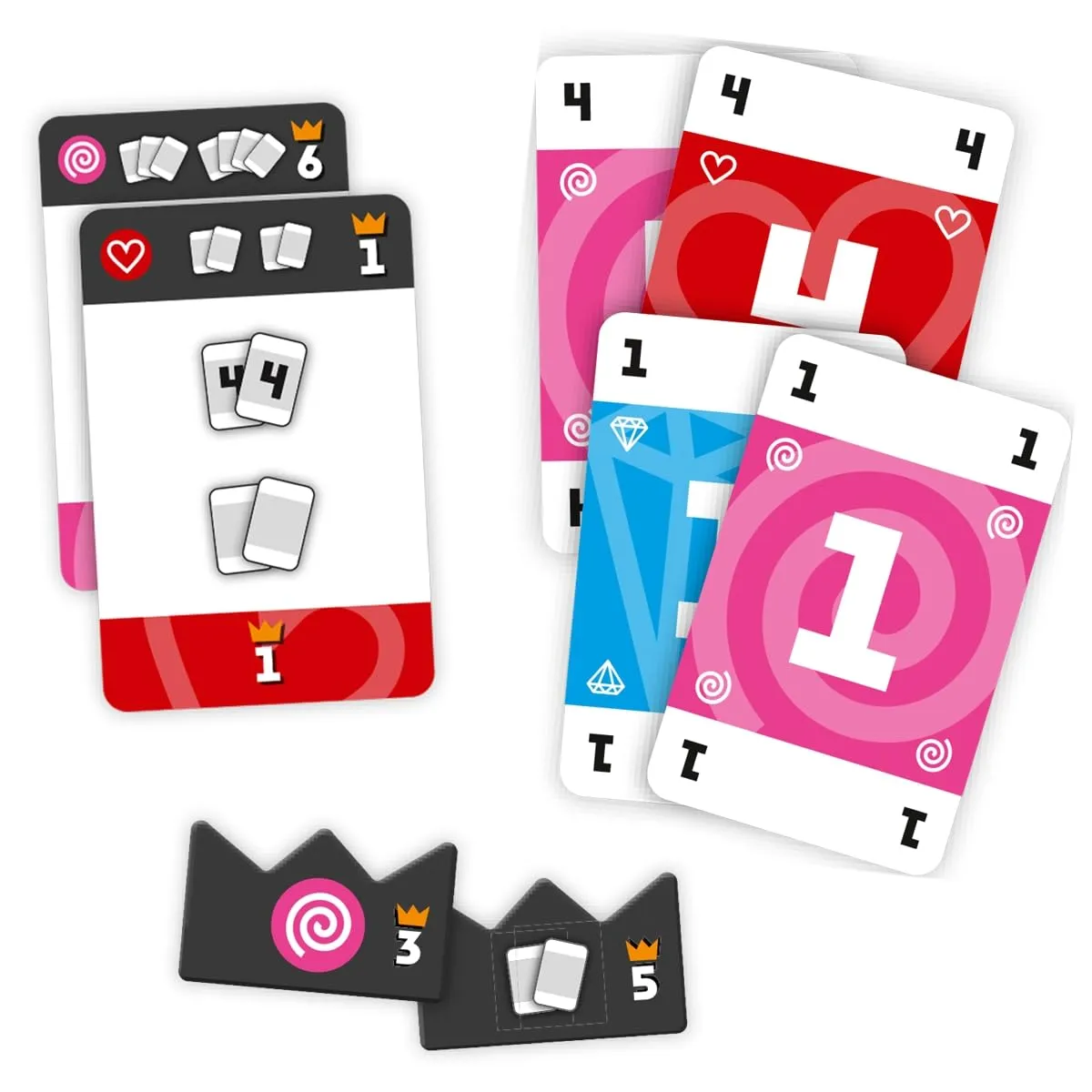 Game Factory Check Kartenspiel Grundspiel 2-4 Spieler Bonusfarbe