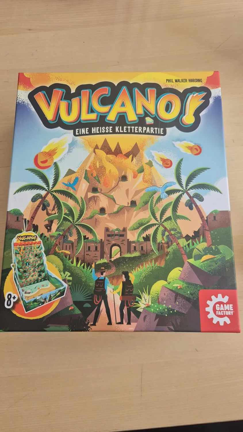 Game Factory Vulcano 646065 Familienspiel 3D-Vulkan