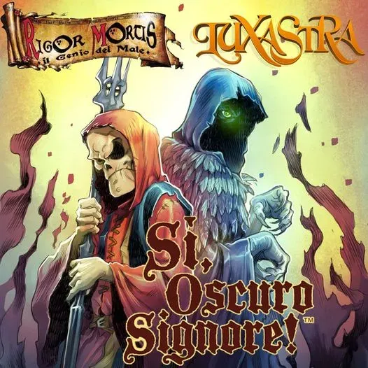 Pendragon Aye, Dark Overlord Luxastra Kartenspiel italienisch