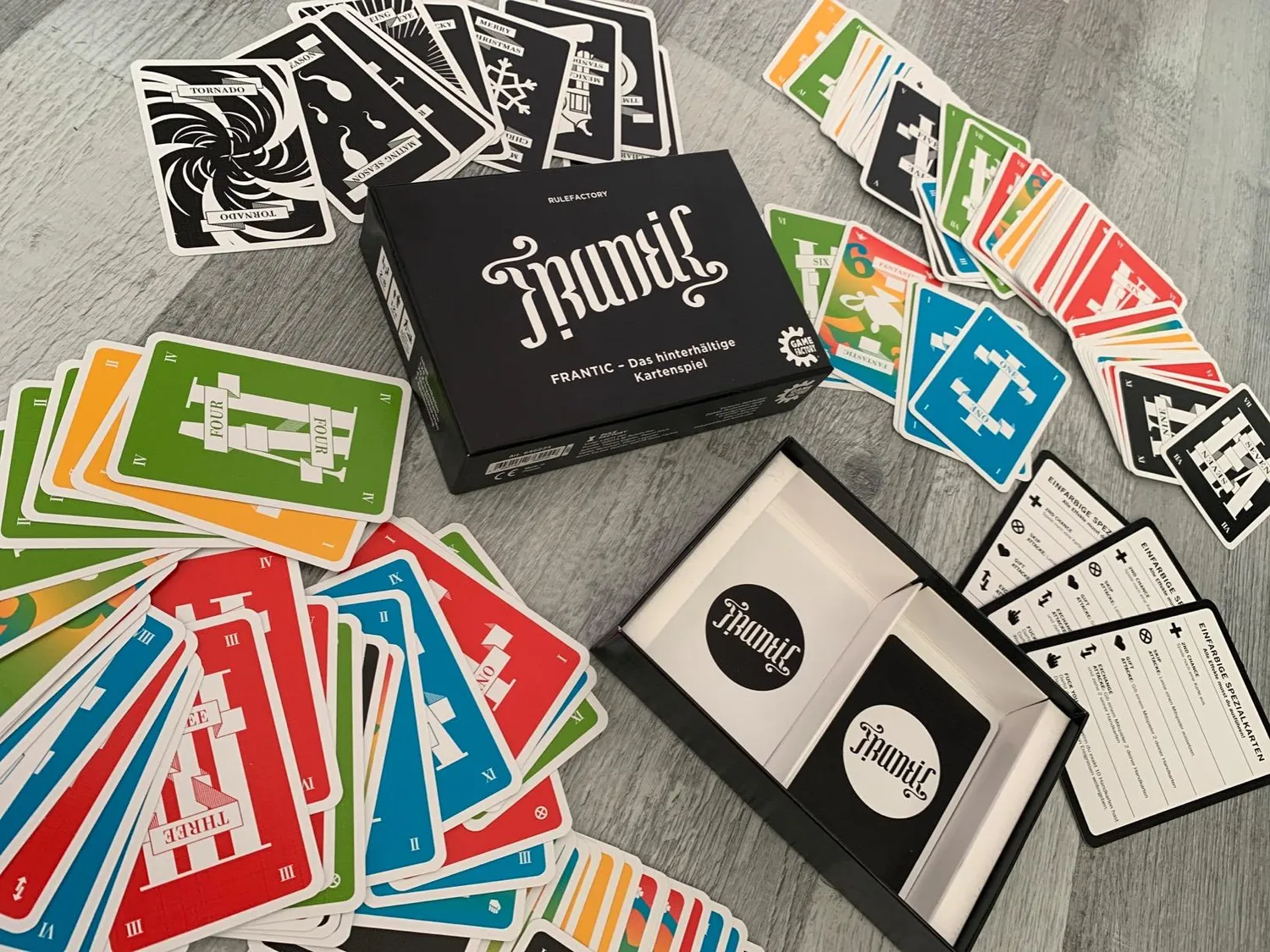 Game Factory Frantic 646224 Kartenspiel Deutsche Version fies