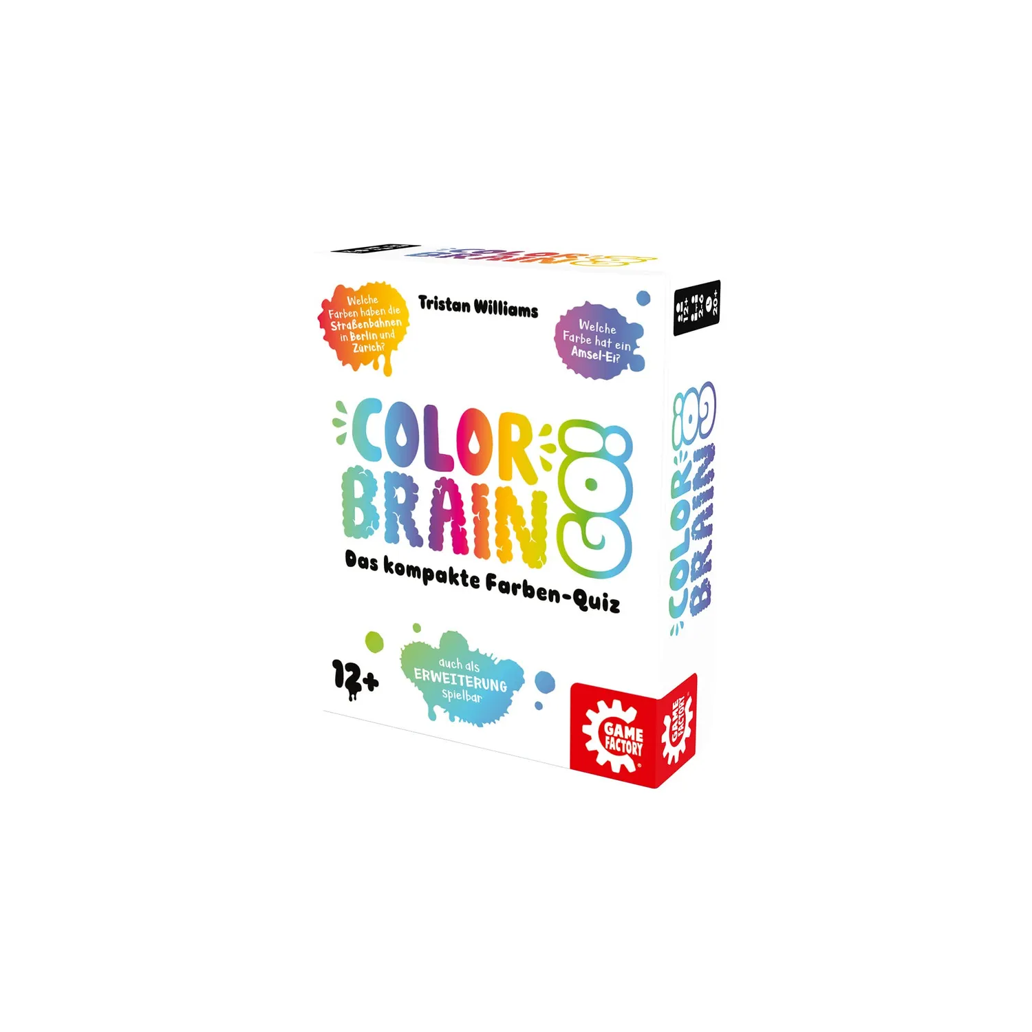 Game Factory Color Brain Go! 646294 Quizspiel 200 Fragen