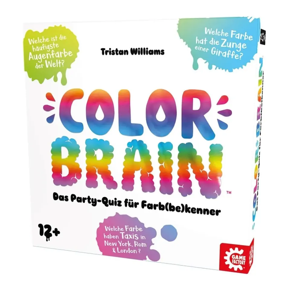 Game Factory Color Brain 646234 Partyspiel Quiz