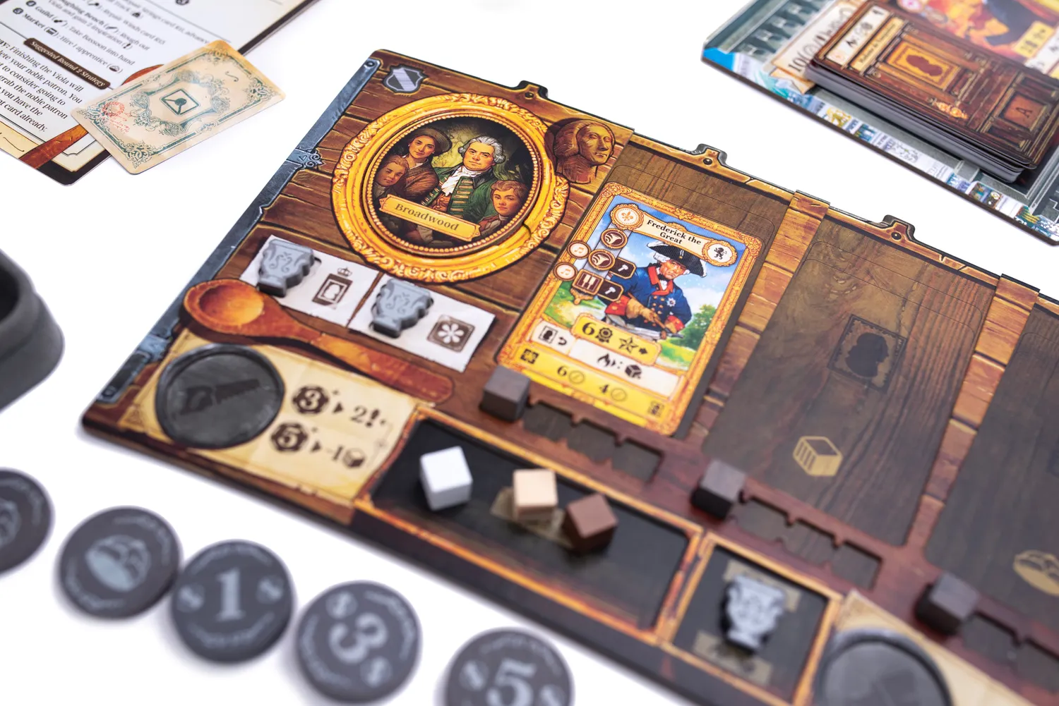 Paverson Luthier Deluxe Edition Brettspiel 1-4 Spieler Strategie