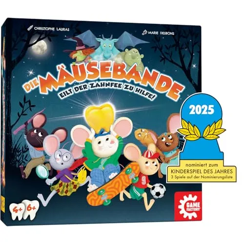 Game Factory Die Mäusebande Kinderspiel 2-5 Spieler kooperativ