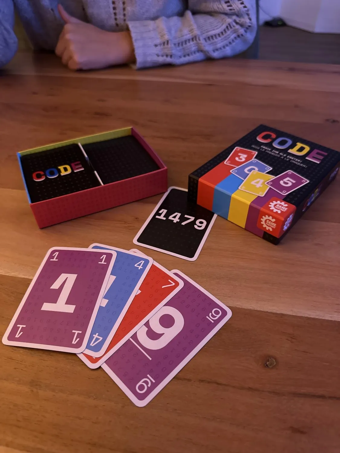 Game Factory Code Kartenspiel ab 8 Jahren 2-8 Spieler