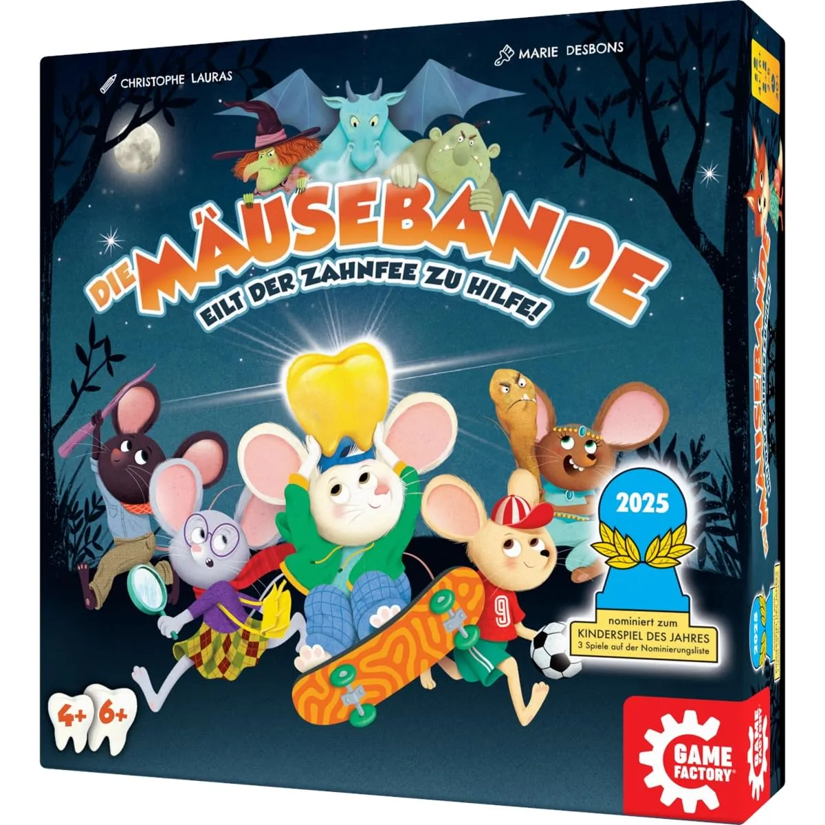 Game Factory Die Mäusebande Kinderspiel 2-5 Spieler kooperativ