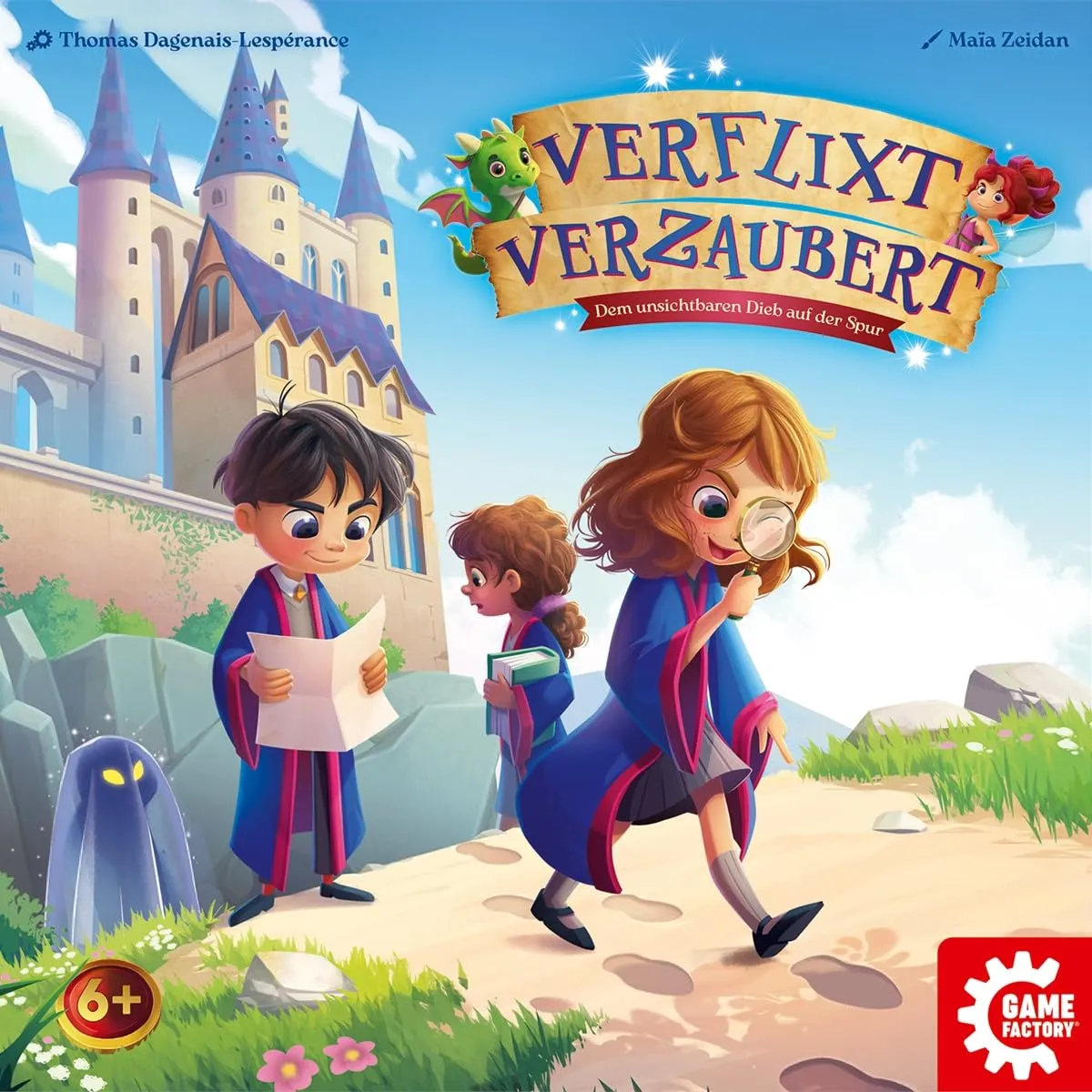Game Factory Verflixt Verzaubert Deduktionsspiel 2-4 Spieler