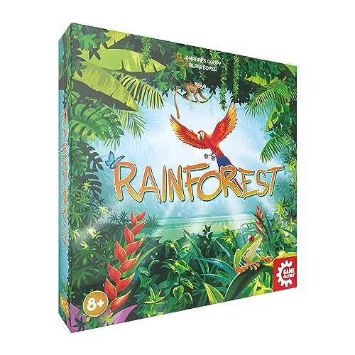 Game Factory Rainforest Legespiel Familienspiel farbenfroh
