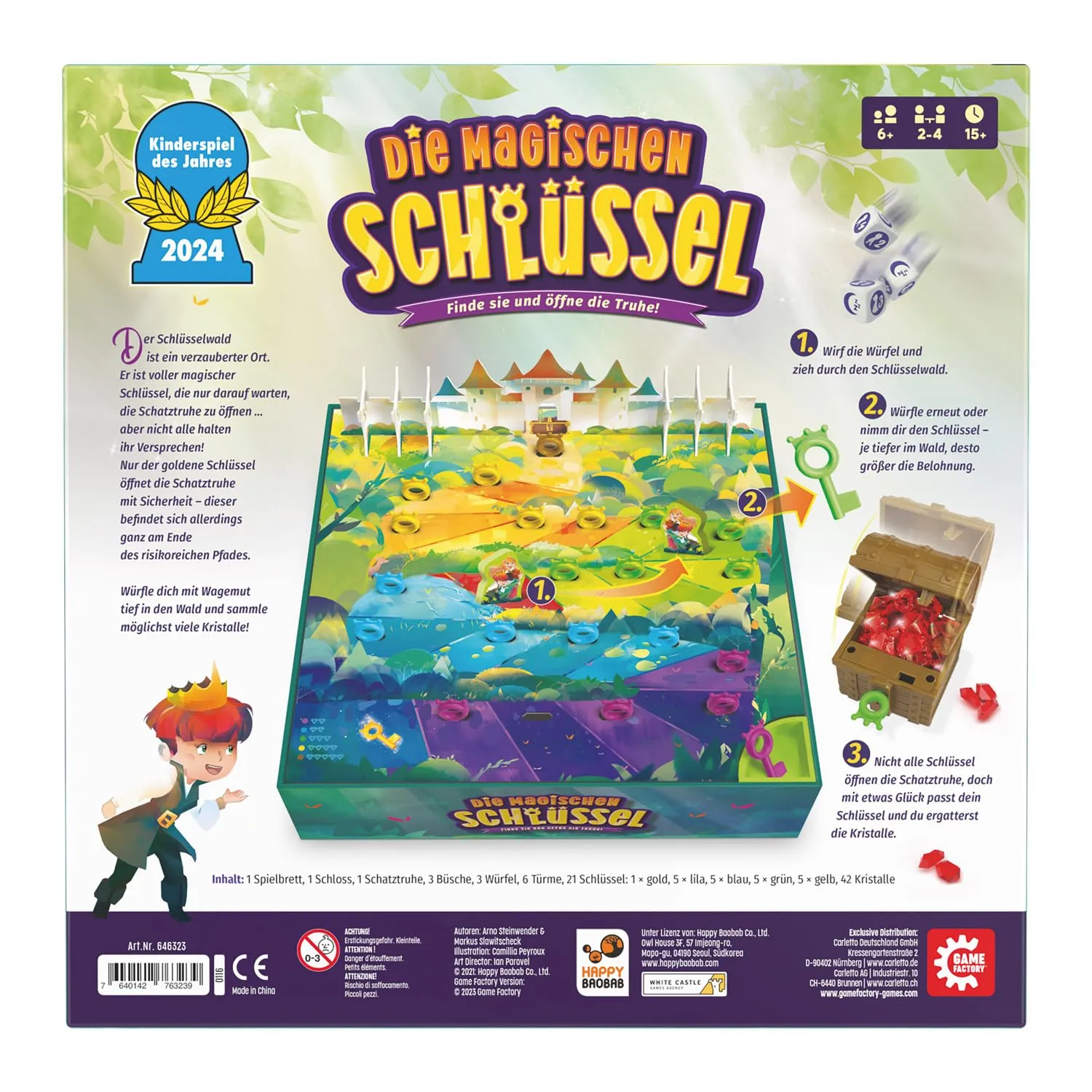 Game Factory Die Magischen Schlüssel Würfelspiel ab 6 Jahren