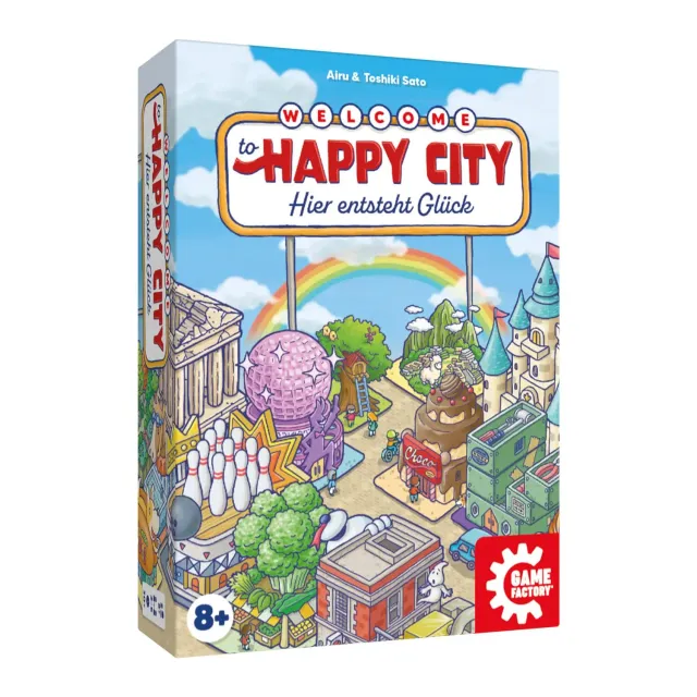Game Factory Happy City Legespiel 2-5 Spieler