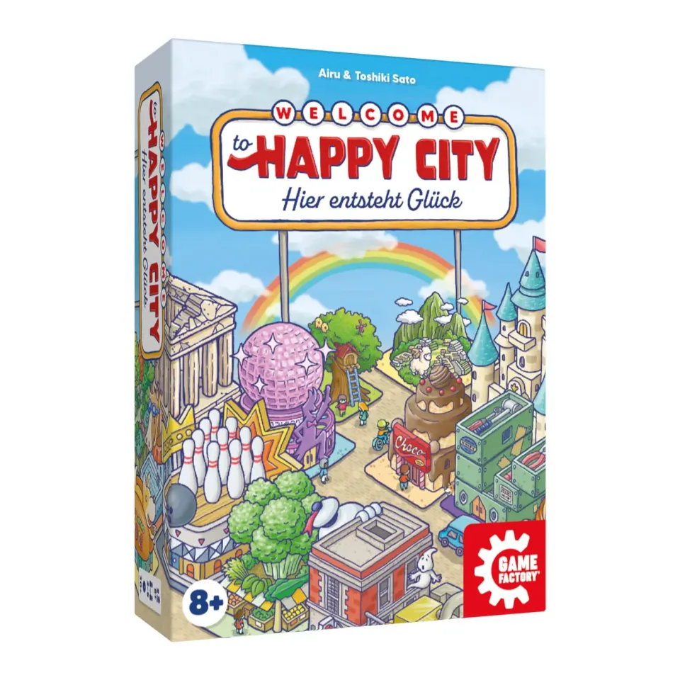 Game Factory Happy City Legespiel 2-5 Spieler