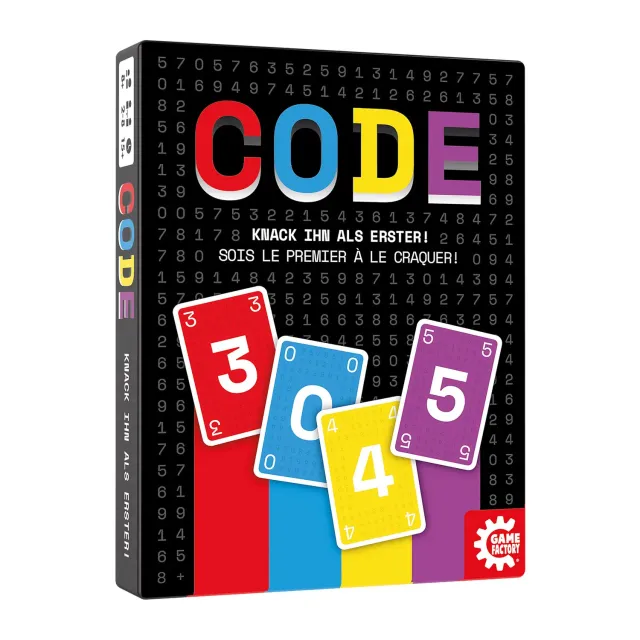 Game Factory Code Kartenspiel ab 8 Jahren 2-8 Spieler
